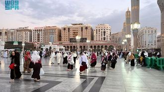 خدمات مساندة للمصلين في المسجد النبوي الشريف