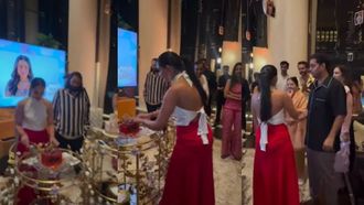 Ambani Family Celebrates Radhika Merchant's Birthday