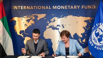 UAE Signs Agreements With IMF For Funds