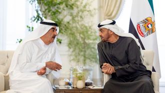 UAE President Meets Ruler Of Umm Al Quwain