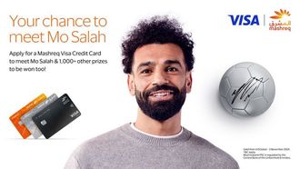 Meet Mohamed Salah With Mashreq Visa Campaign
