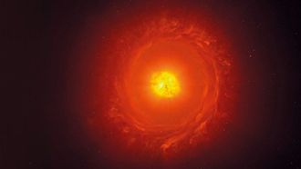 رؤى جديدة من نجم ضخم في الفضاء