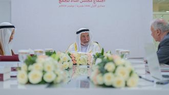 Al Qasimi Chairs Arabic Language Academy Meeting