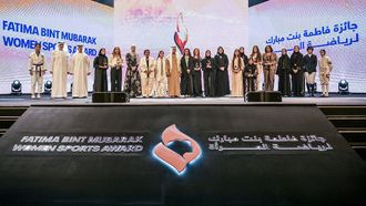 Fatima Bint Mubarak Awards Celebrate Women Athletes