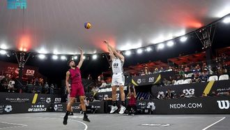 ميامي وزلاق ينتصران في دورة الألعاب الشاطئية في نيوم