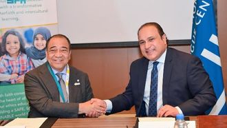 تجديد مذكرة التفاهم بين مركز الحوار العالمي وشركة أريجاتو