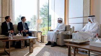 Maktoum Bin Mohammed Meets Visa President
