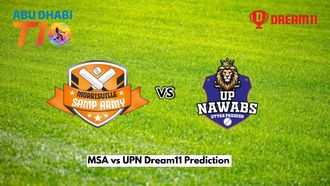 MSA Vs UPN Dream11 Prediction For T10 Match
