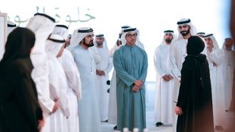Mohammed Bin Rashid At National Identity Retreat