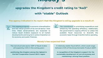 Saudi Arabia's Credit Rating Upgraded To Aa3