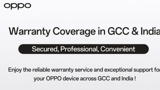 OPPO تطلق خدمة الضمان في دول مجلس التعاون الخليجي والهند