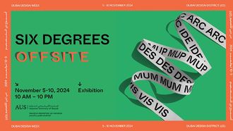AUS Presents Six Degrees Exhibition In Dubai