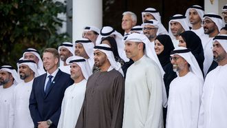 UAE President Meets Nuclear Energy Delegation