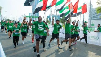 سباق زايد الخيري يشهد مشاركة واسعة