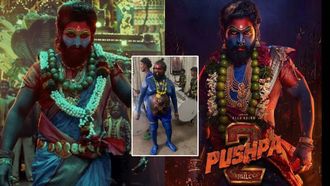 Dasan Recreates Allu Arjun's Gangamma Thalli Look