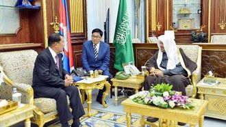 مجلس الشورى يلتقي مع قيادات مجلس الشيوخ الكمبودي