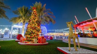 احتفلوا بموسم الأعياد في ياس مارينا