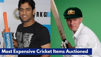 Top Expensive Cricket Memorabilia Auctioned
