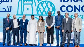 منتدى تحلية المياه يتناول قضايا ندرة المياه