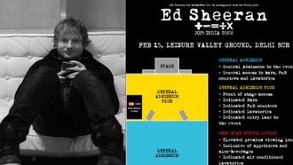 Ed Sheeran India Concert Tickets Sold Out
