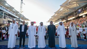 Sheikhs Attend Formula 1 Season Finale