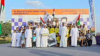 غازي 96 يتوج بلقب كأس آل مكتوم