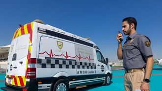 الإسعاف الوطني يستعد لجائزة أبوظبي الكبرى 2024