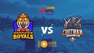 Sudurpaschim Royals Vs Chitwan Rhinos Live Streaming
