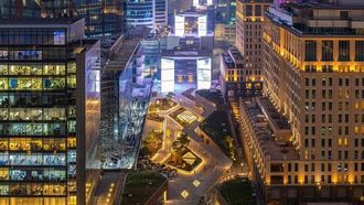 New Year's Eve Highlights At Dubai Financial Centre