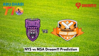 NYS Vs MSA Dream11 Prediction For T10 Match