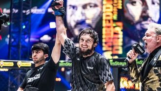 Omar Solomonov Submits Izzeddine Al-Derbani At BRAVE CF 92