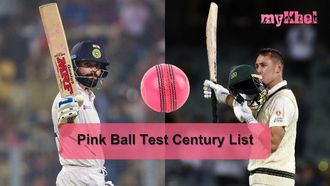 Centuries Scored In Pink Ball Tests
