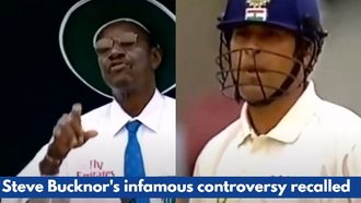 Steve Bucknor Trending After Sachin Tendulkar's Post