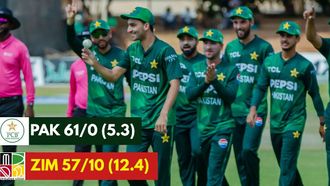 Pakistan Wins T20I Series Against Zimbabwe