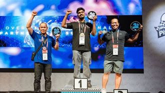 فنيون يتفوقون في تحدي التوقف في دبي 2024