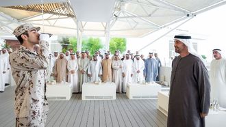 UAE President Congratulates Sheikh Mohammed Bin Rashid