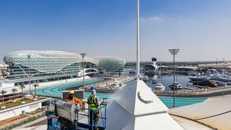 حلبة ياس مارينا تستعد لسباق الجائزة الكبرى