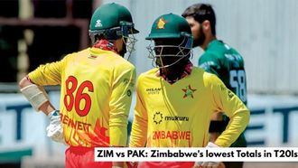 Zimbabwe's Historic T20I Collapse Against Pakistan