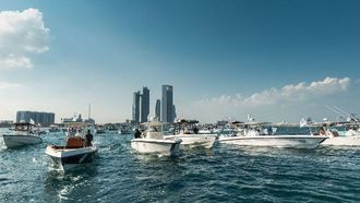 انطلاق بطولة الظفرة لصيد الأسماك بمشاركة 1800 بحار