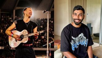 Chris Martin Mentions Bumrah Before Coldplay Concert