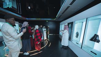 Custodian Guests Tour Prophet's Museum In Madinah
