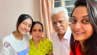 Dhanashree Verma Visits Grandparents' Home