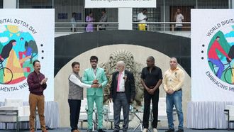 Sahil Salathia And Apeksha Porwal Honoured At Event