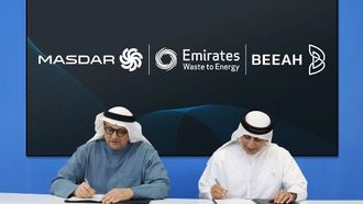 الإعلان عن توسعة منشأة الشارقة لتحويل النفايات إلى طاقة