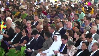 UAE Envoy At Palau Presidential Inauguration