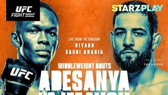 ليلة القتال في UFC تسلط الضوء على نجوم الرياضة في الرياض