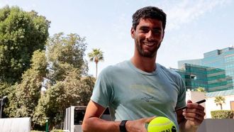Aziz Dougaz~~s Dream At Dubai Tennis Championships