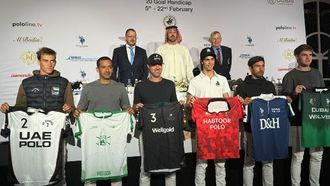 دبي وولفز ضد بانجاش في بطولة كأس البولو الذهبية