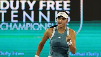 Raducanu Advances After Defeating Sakkari