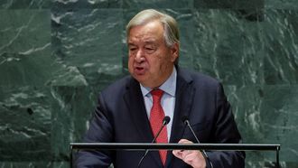 Guterres Urges Unity In Security Council For Peace